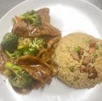 Best C 芥兰牛 C Beef with Broccoli (Combo Platter) in Russellton, PA